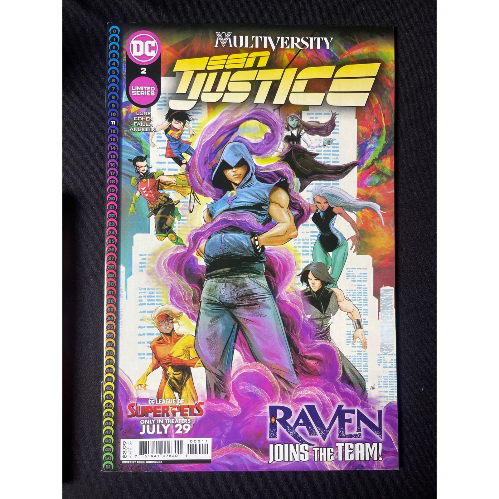 DC Comics Multiversity Comic Book Lot The Society of Super Heroes Teen Justice 1