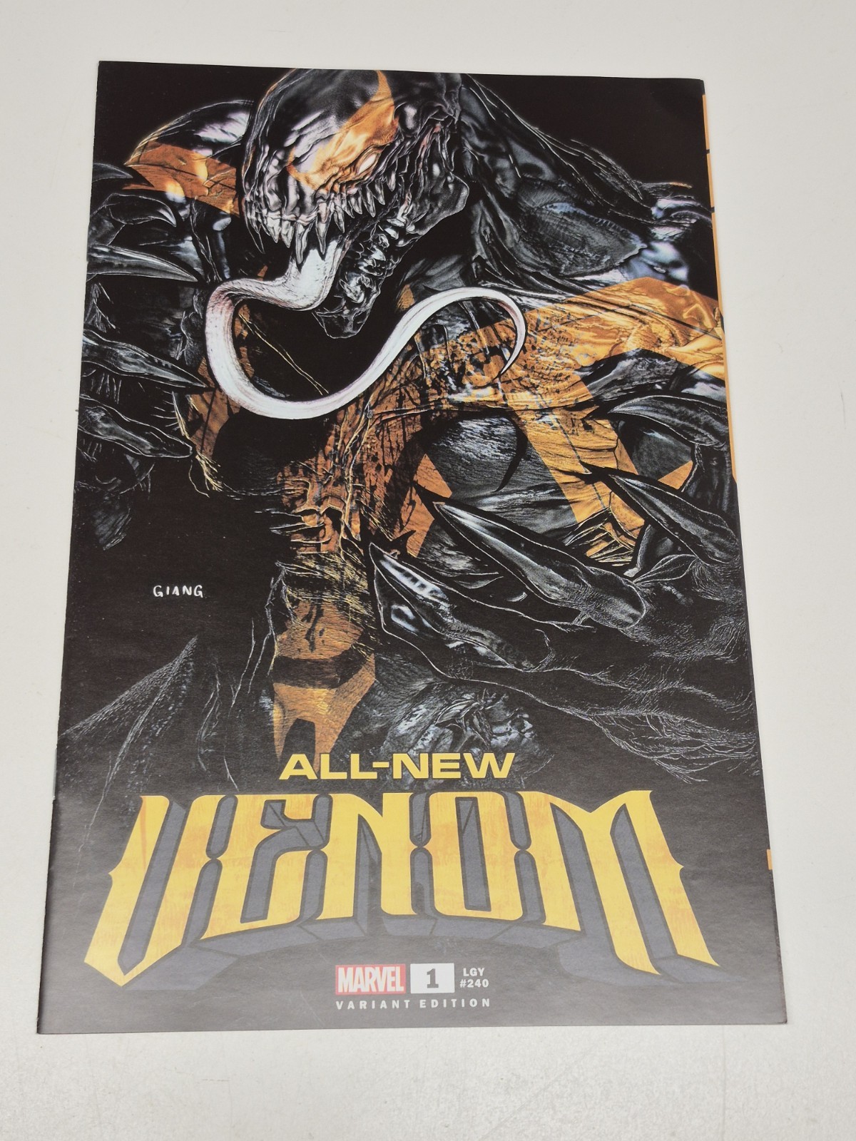 MARVEL COMICS THE ALL NEW VENOM #1 VARIANT EDITION JOHNGIANG ART