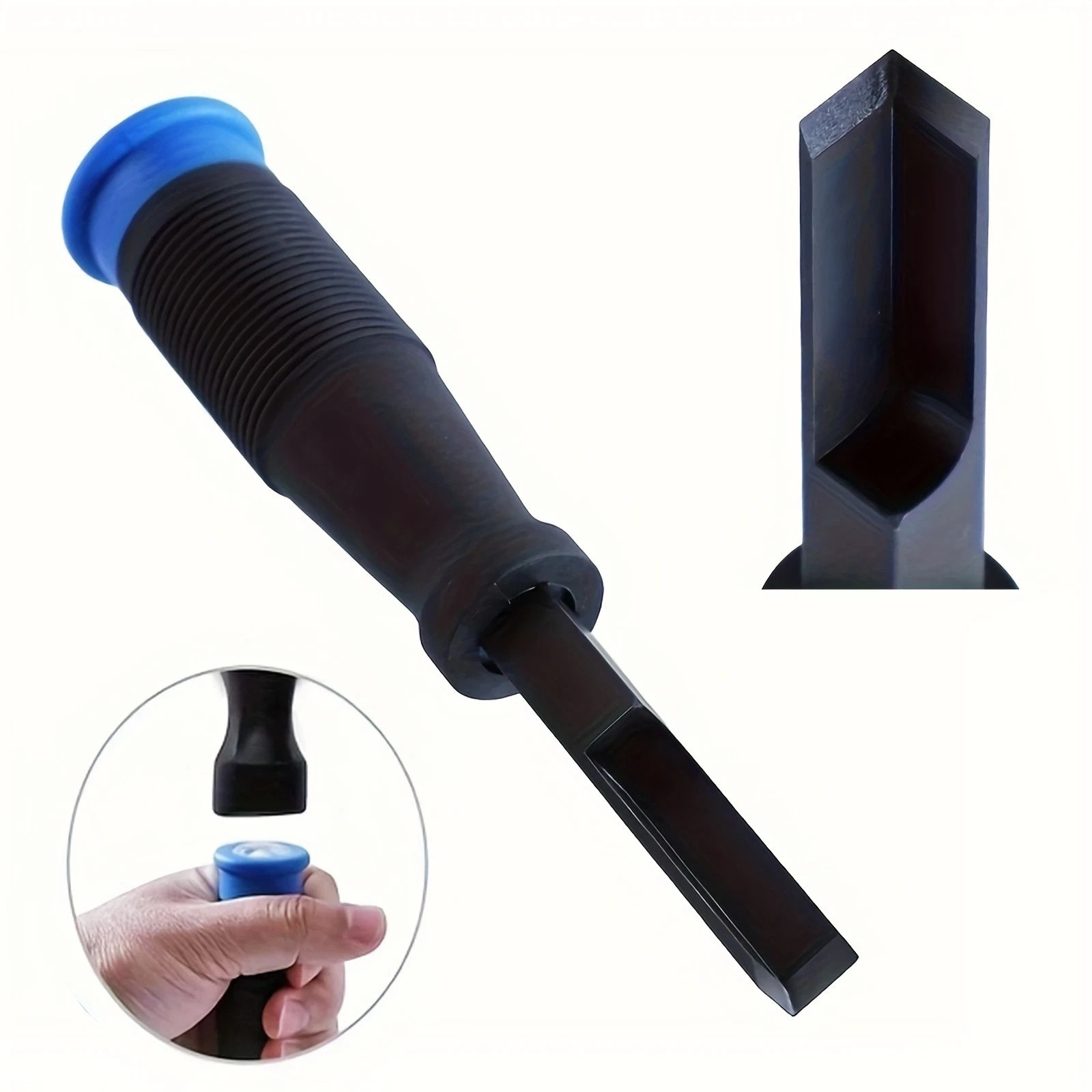 Chrome Vanadium Steel Wood Chisel – Ergonomic for Woodworking Carving & Grooving