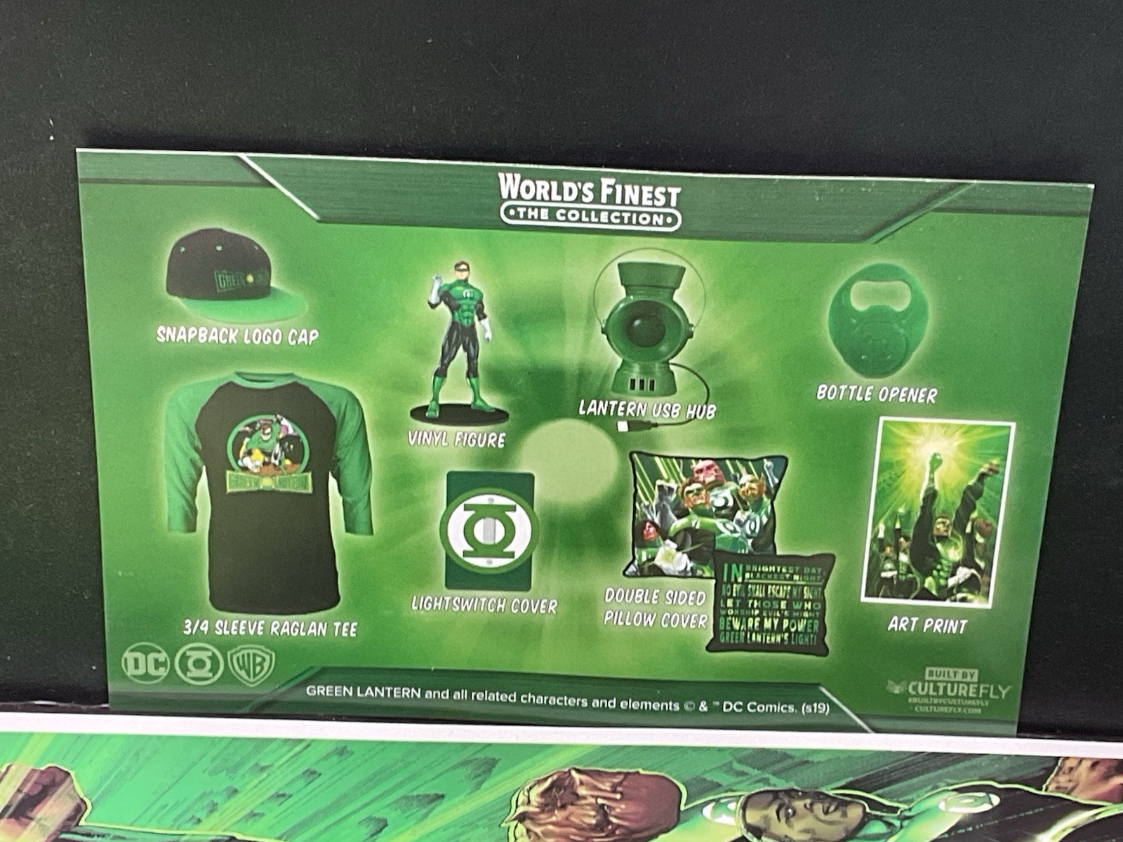 DC Comics World’s Finest The Collection Box GREEN LANTERN Spring 2019 Culturefly