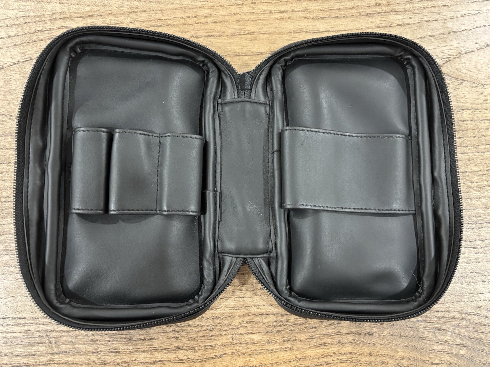 Mitchell Thomas Black Pipe Tobacco Case Combo Pouch Travel EUC