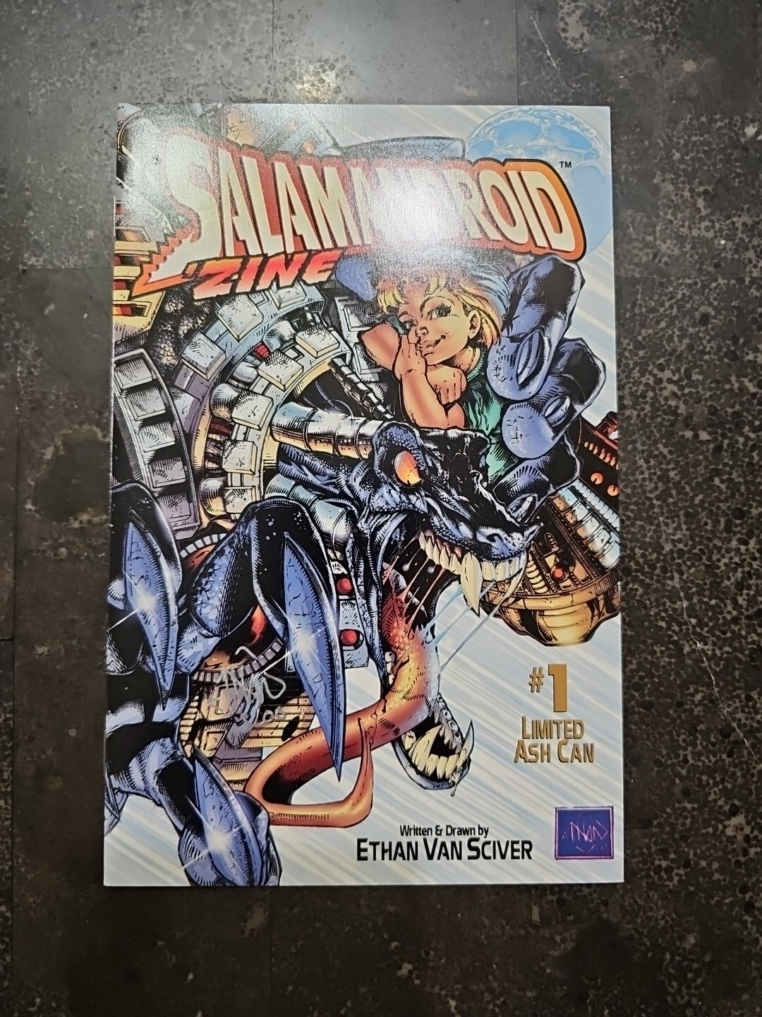 Salamandroid ‘Zine #1 Signed Auto Ethan Van Sciver Limited Ash Can Gemini