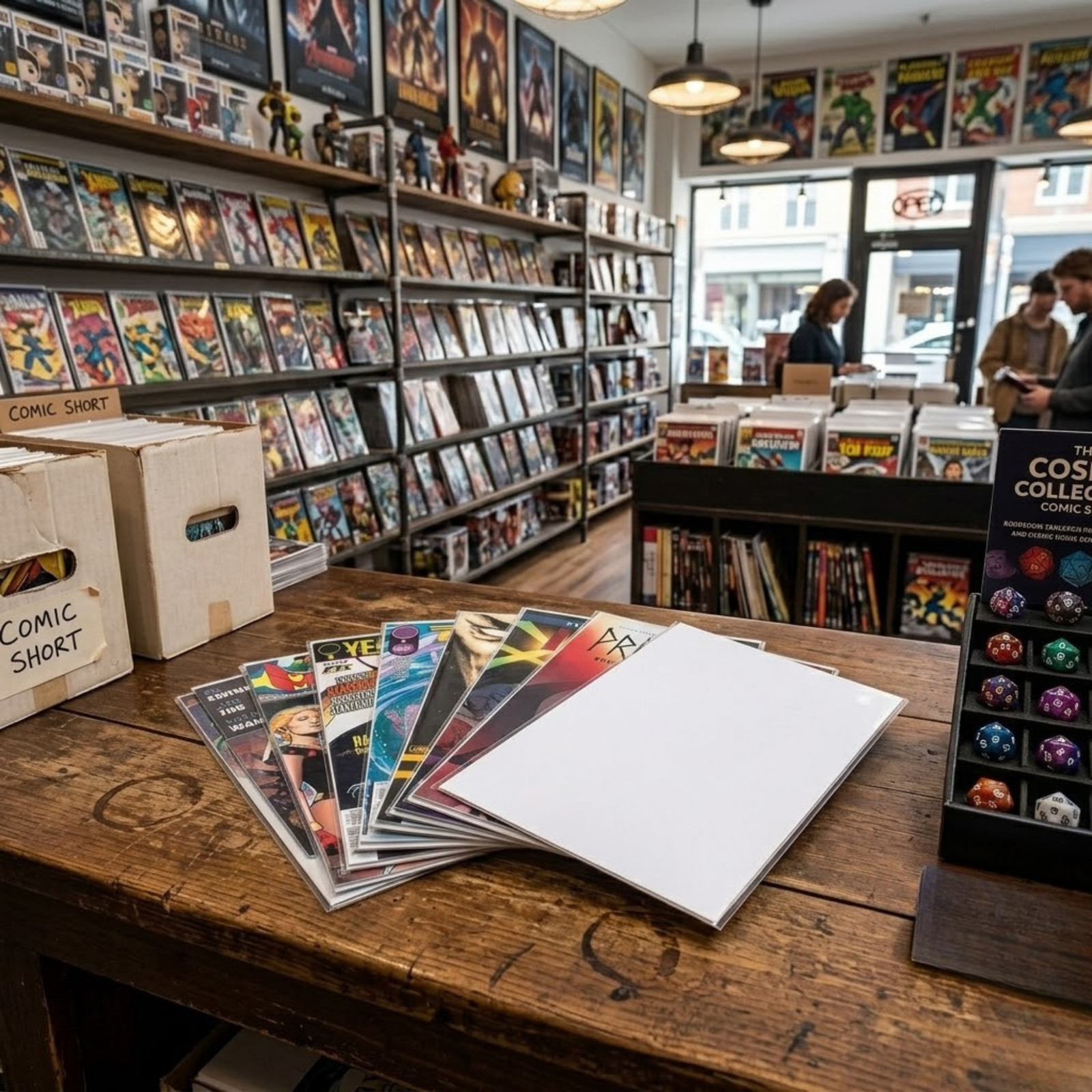 1000 Thick Current Modern Comic Book Bags and Boards – 7″X10-1/2″ – Acid Free