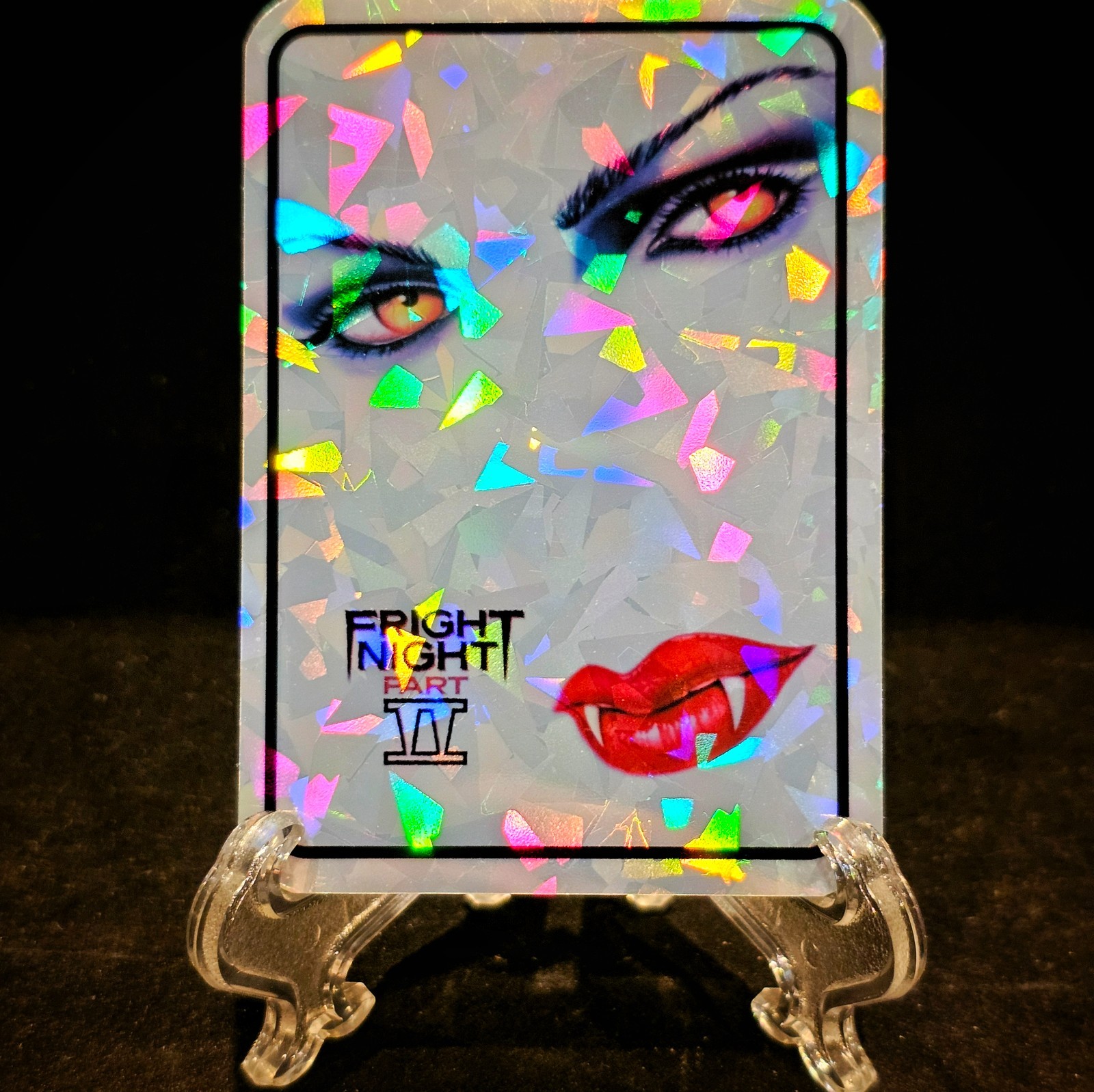 Series 2 Vending Machine Prism Super Stickers 80s 90s Vtg Style Horror Foil Card