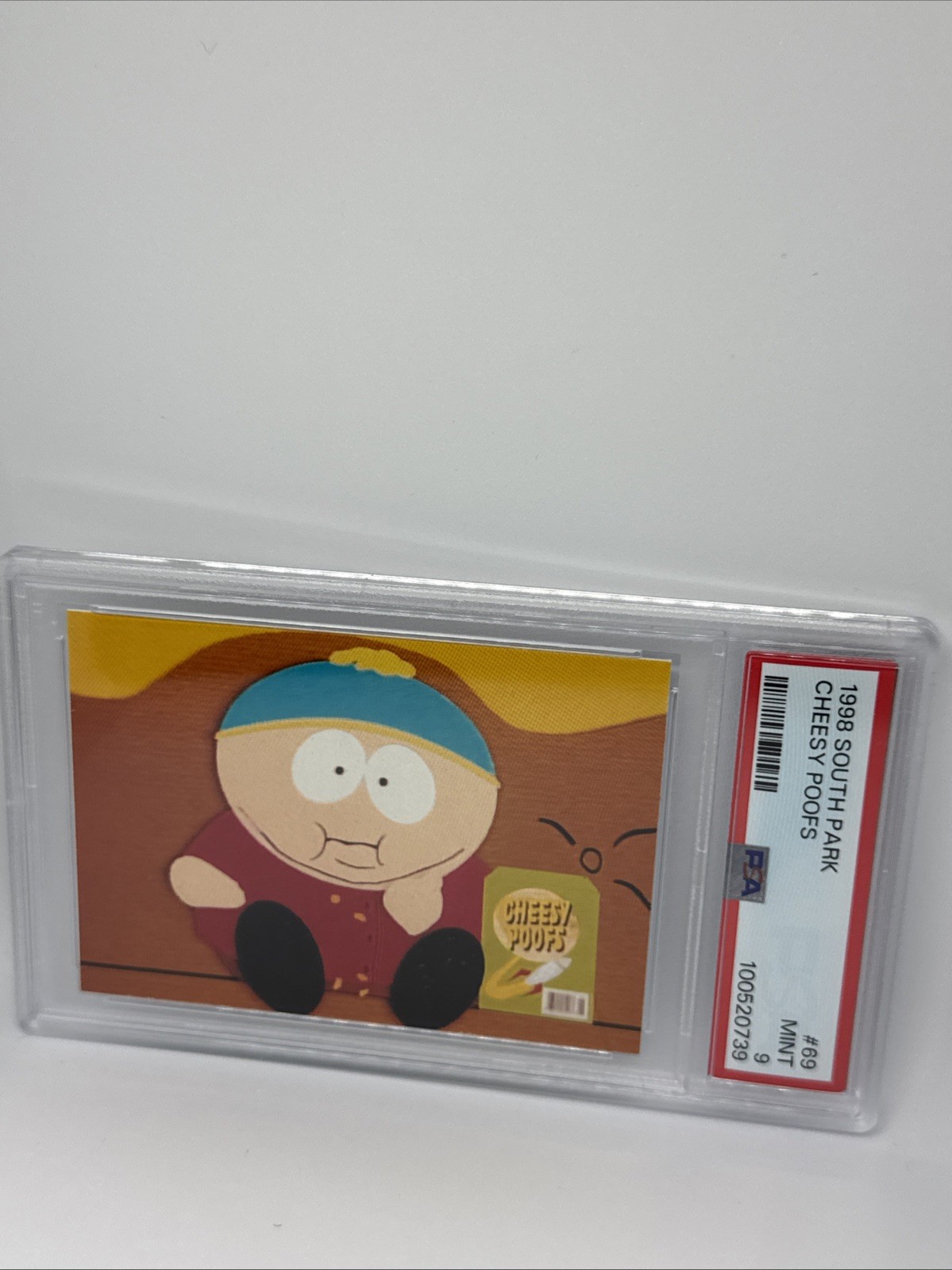 1998 COMIC IMAGES SOUTH PARK #69 CHEESY POOFS ERIC CARTMAN PSA 9 MINT #100520739