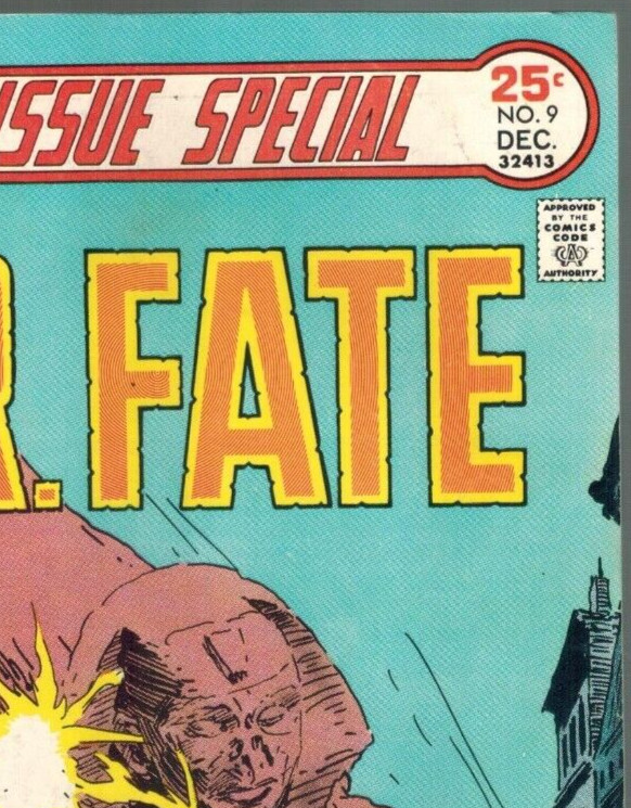 1st Issue Special #9 Starring Doctor Fate! 1975 DC Comic Fine-Very Fine F/VF