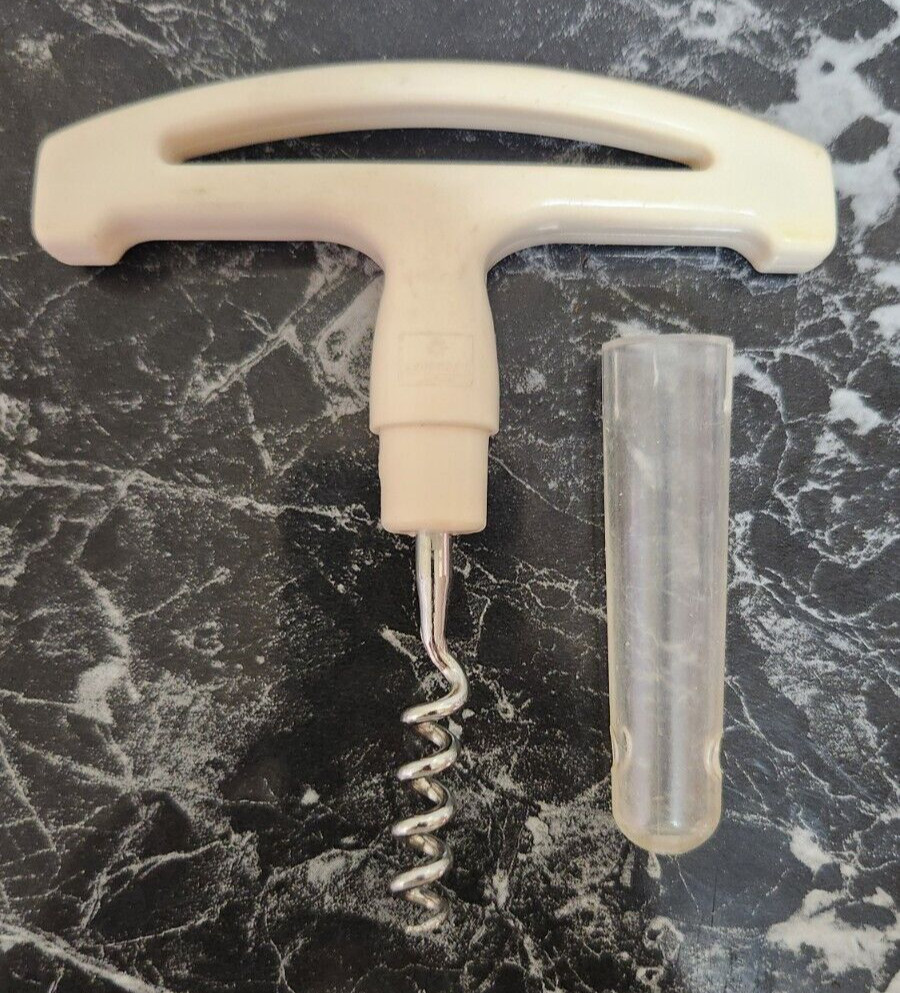 Vintage Japanese Corkscrew Straight Pull Golf Club Barware Accessory x2 Novelty