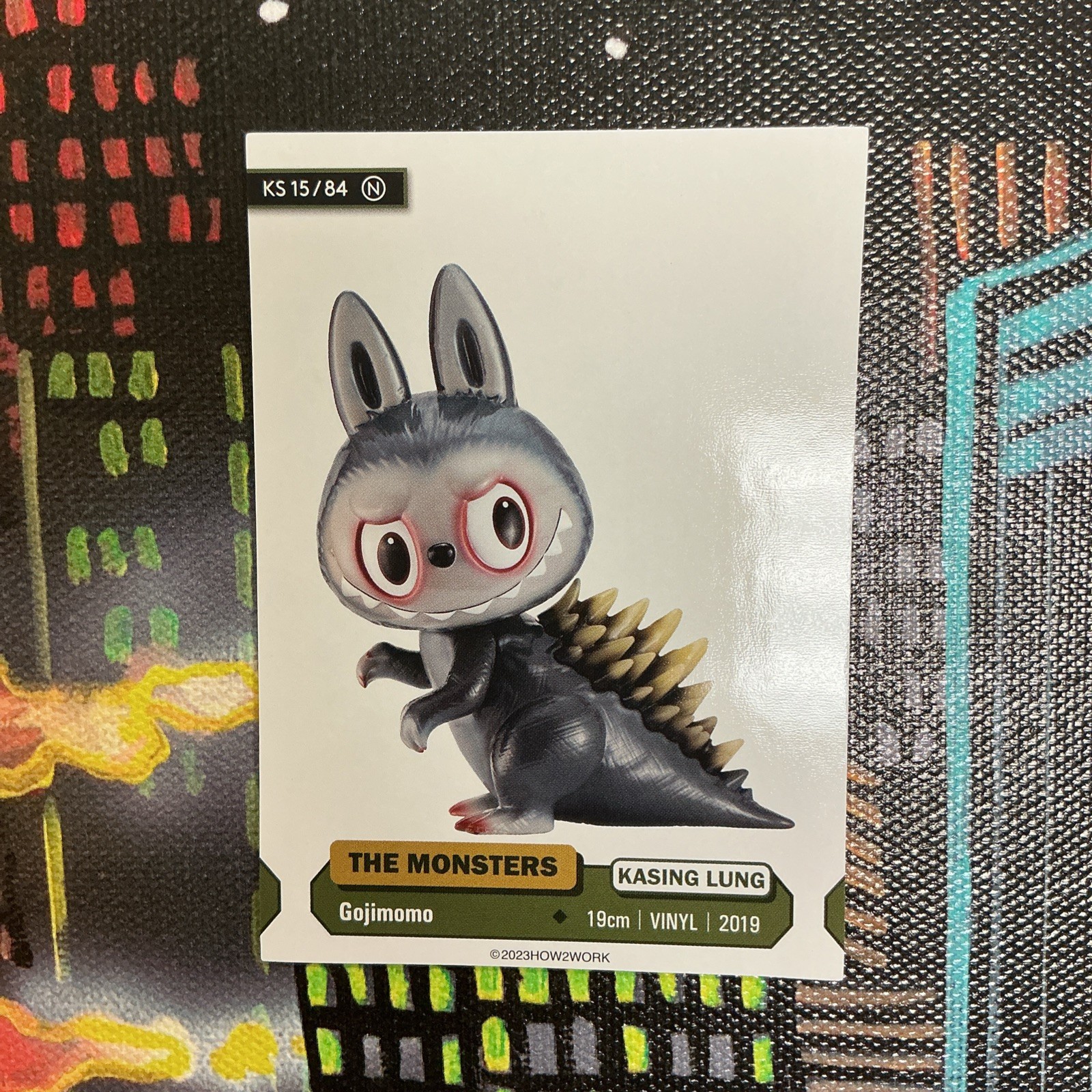 Series 2 How2Work THE MONSTERS Trading Card GOJIMOMO 15/84 N