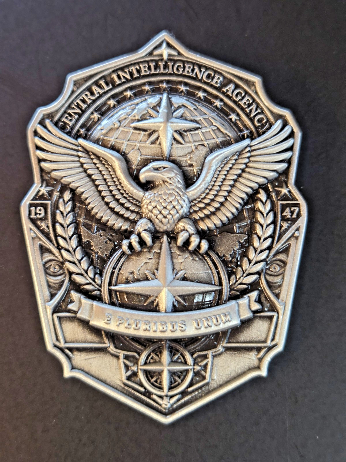 CIA Quiet Professionals – HUMINT – SIGINT – NCS – All Source 1947 Challenge Coin