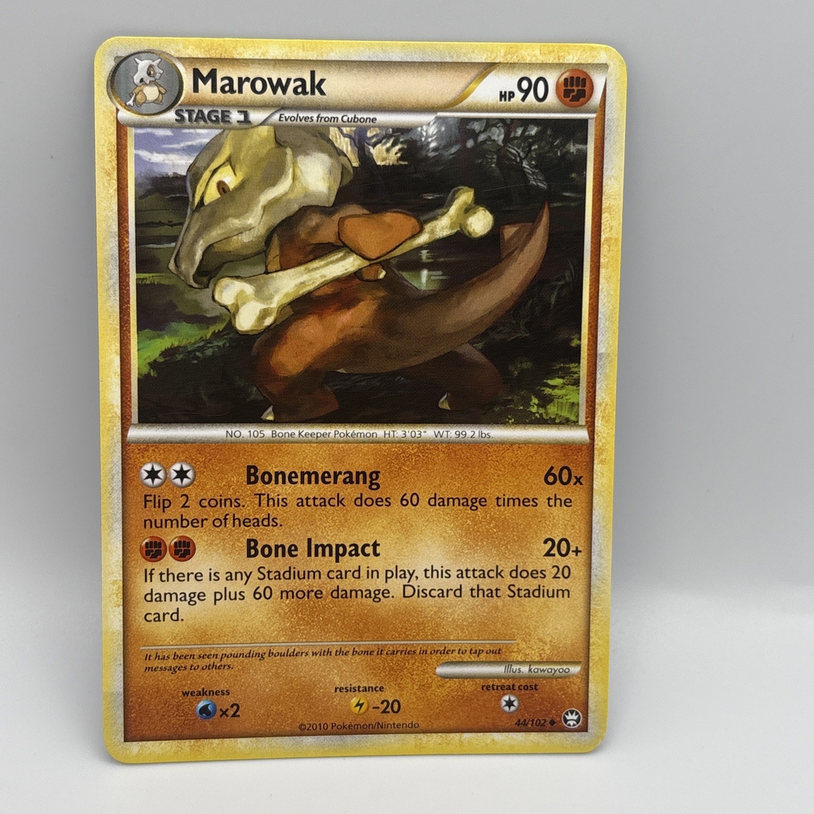 Marowak 44/102 Triumphant Pokémon Card TCG