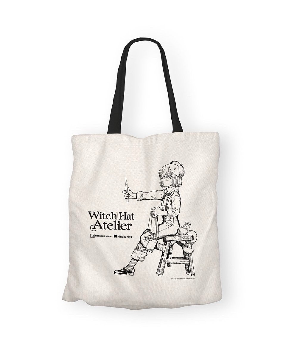 IN HAND 2026 Anime Expo AX KINOKUNIYA X WITCH HAT ATELIER TOTE BAG – NEW