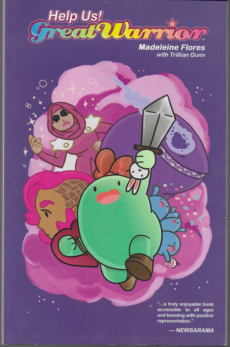 Help Us Great Warrior! by Madeleine Flores 2016, TPB Boom! Box