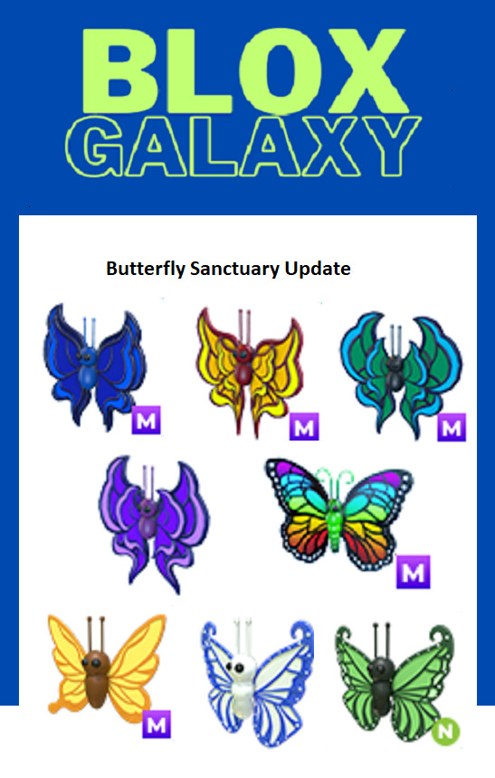 Butterfly Sanctuary – Seafoam – Violet – Prismatic Butterfly – Adopt your pets