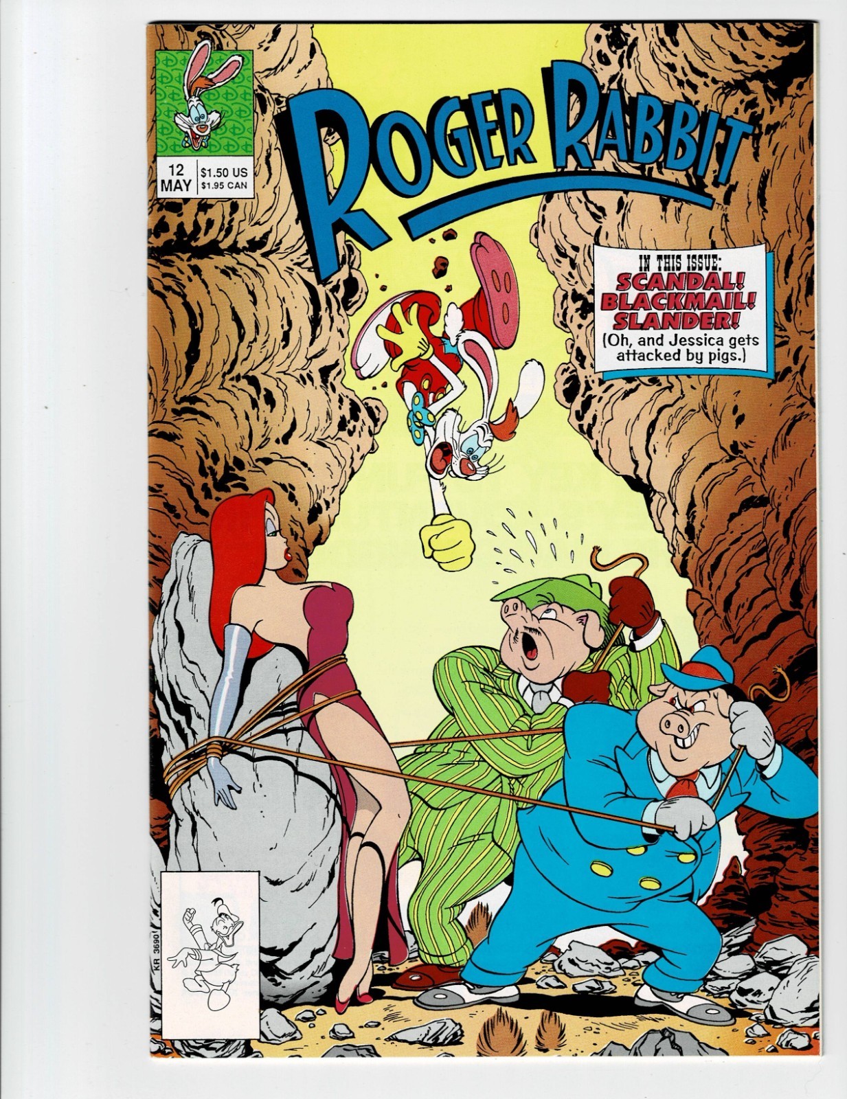 Roger Rabbit #12 Near Mint/Mint (9.6-9.8) 1991 Disney Bondage ~ UNCIRCULATED ~