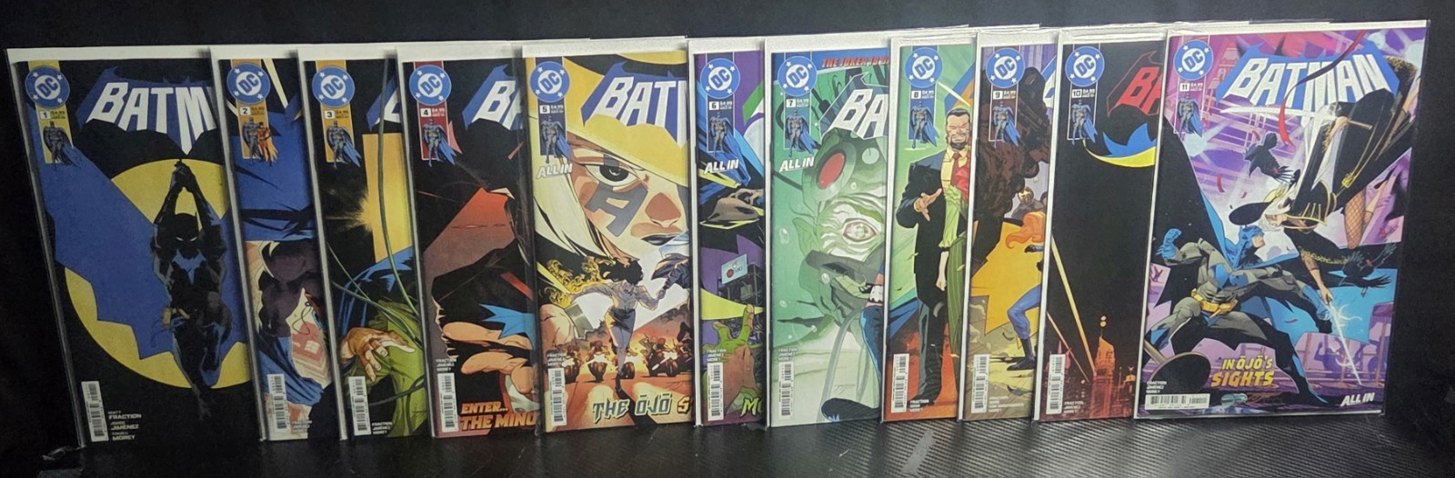 BATMAN #1-11 COVER A 1ST PRINT SET FRACTION JIMENEZ 2026 DC 🔑