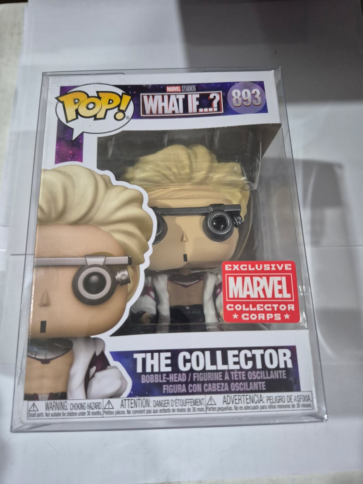 The Collector #893 Funko Pop Marvel Collectors Corps Exclusive Protector LR17