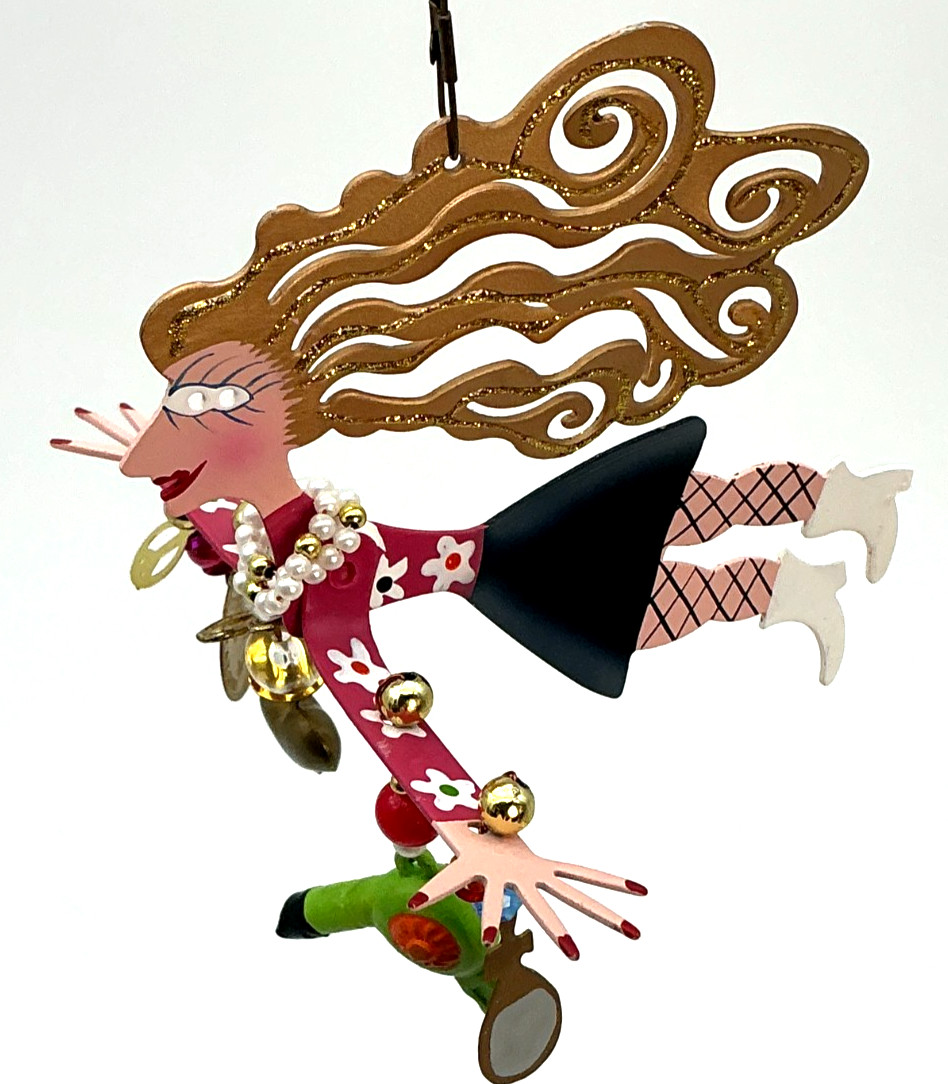 Fanciful Flights by Karen Rossi for Silvestri 2000 Christmas Ornament Beautician