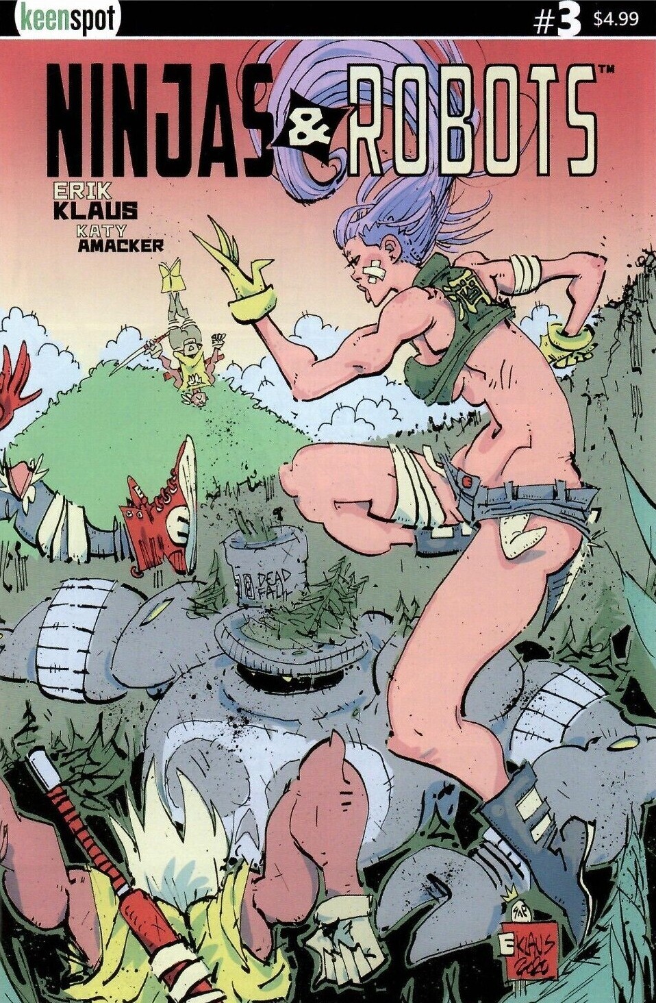 Ninjas & Robots #1-13 | Select Covers | Variants | Keenspot | VF/NM-