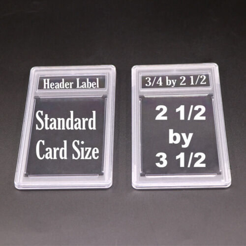 35pt Standard Unsealed Empty Graded Card Holders/Slabs for Trading Sports Cards