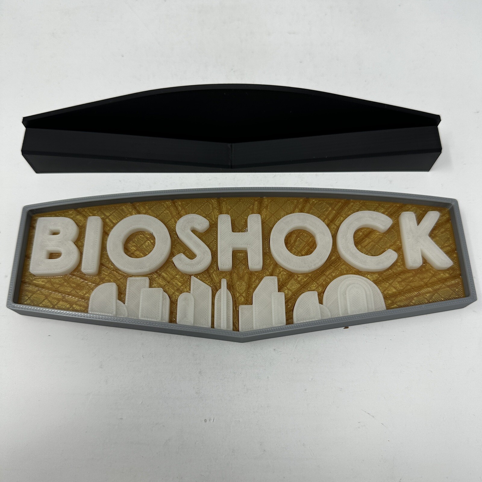 3D Printed BIOSHOCK GITD (V2) – Fan Sign for your Funko Pops & Collectibles
