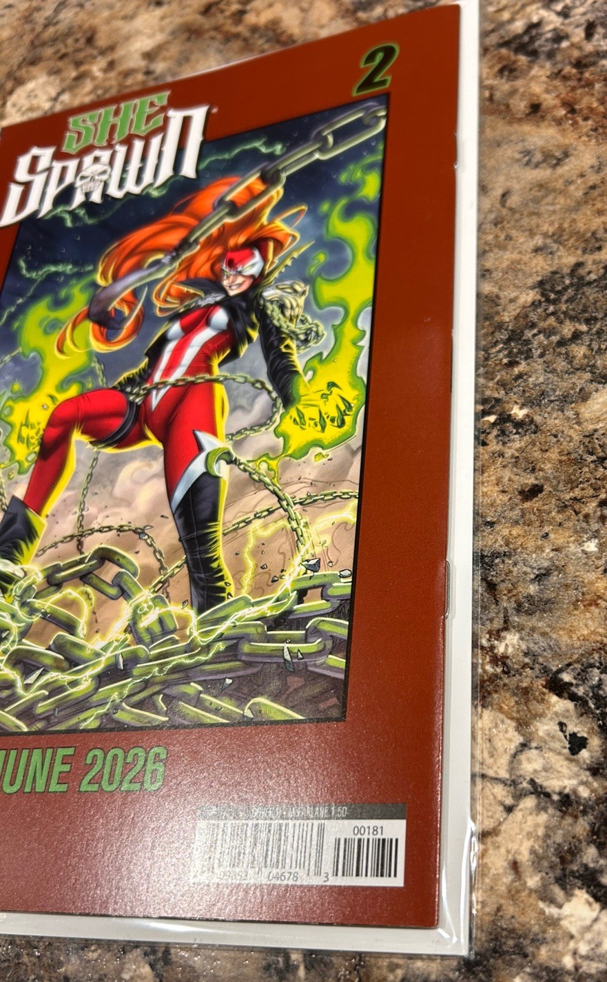 She-Spawn #1 1:50 Incentive Variant Cover Todd McFarlane Image Comics 2026