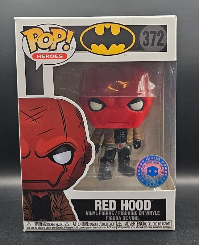 Funko Pop! Vinyl: DC Comics – Red Hood Pop In A Box Exclusive #372