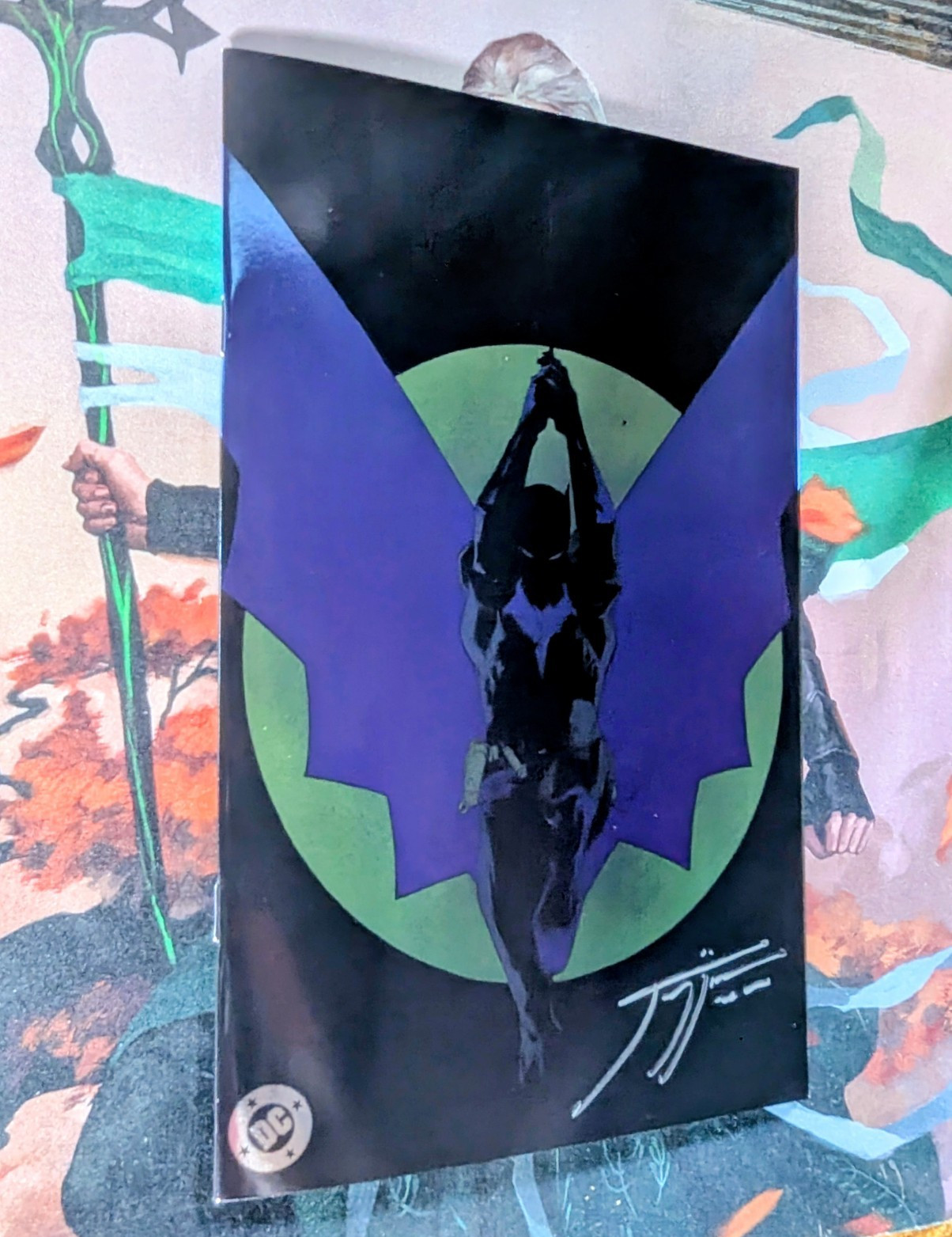 DC Comics Batman #1 Blind Bag Foil Jimenez Variant Signed By Jorge Jimenez NM!