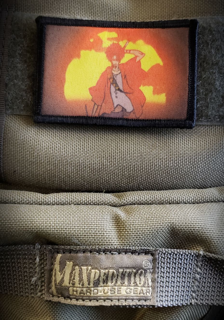 Afro Samurai Morale Patch Anime Tactical Military Tactical Army Flag USA Anime