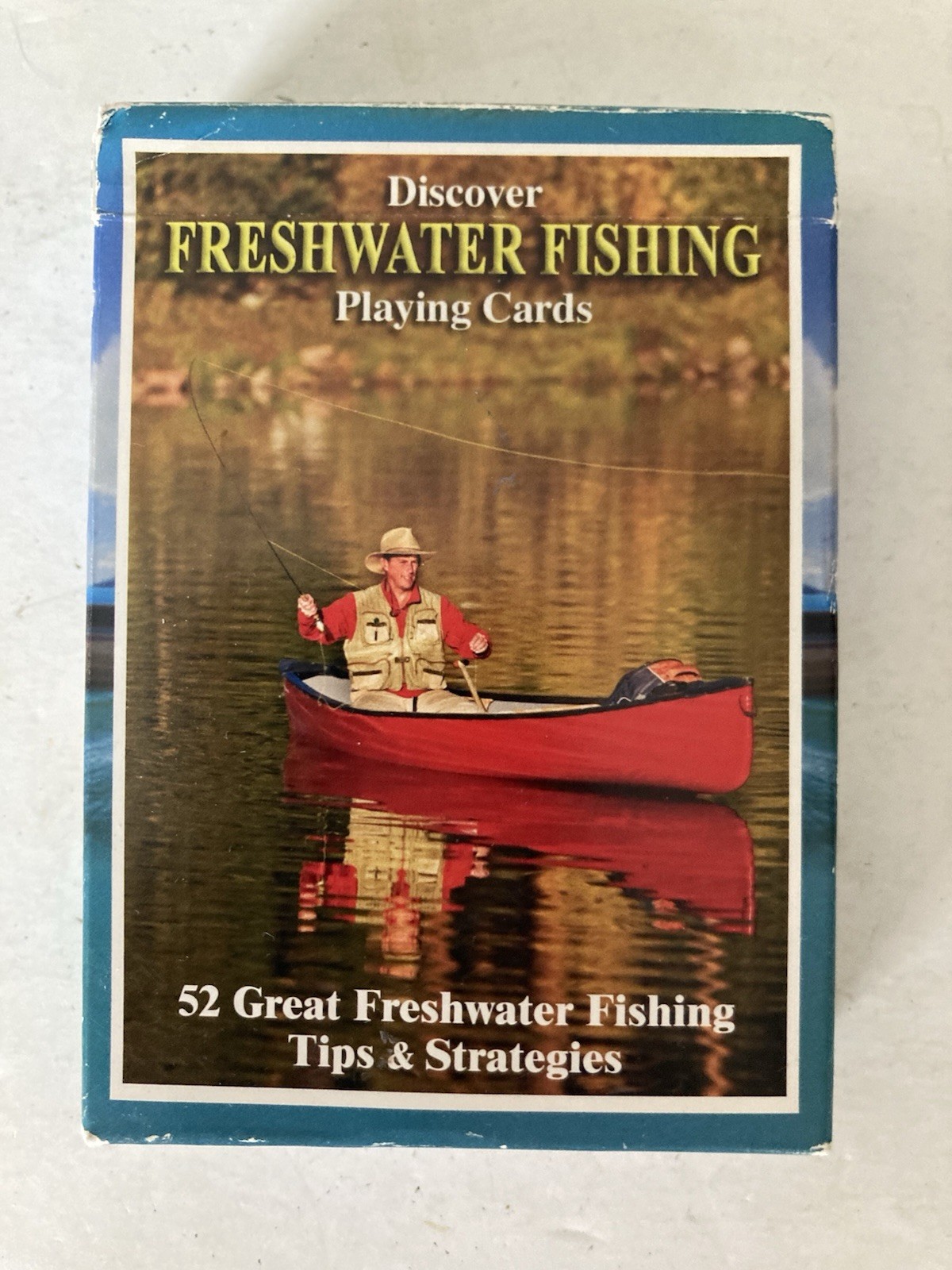 Cartamundi Discover Freshwater Fishing Playing Cards