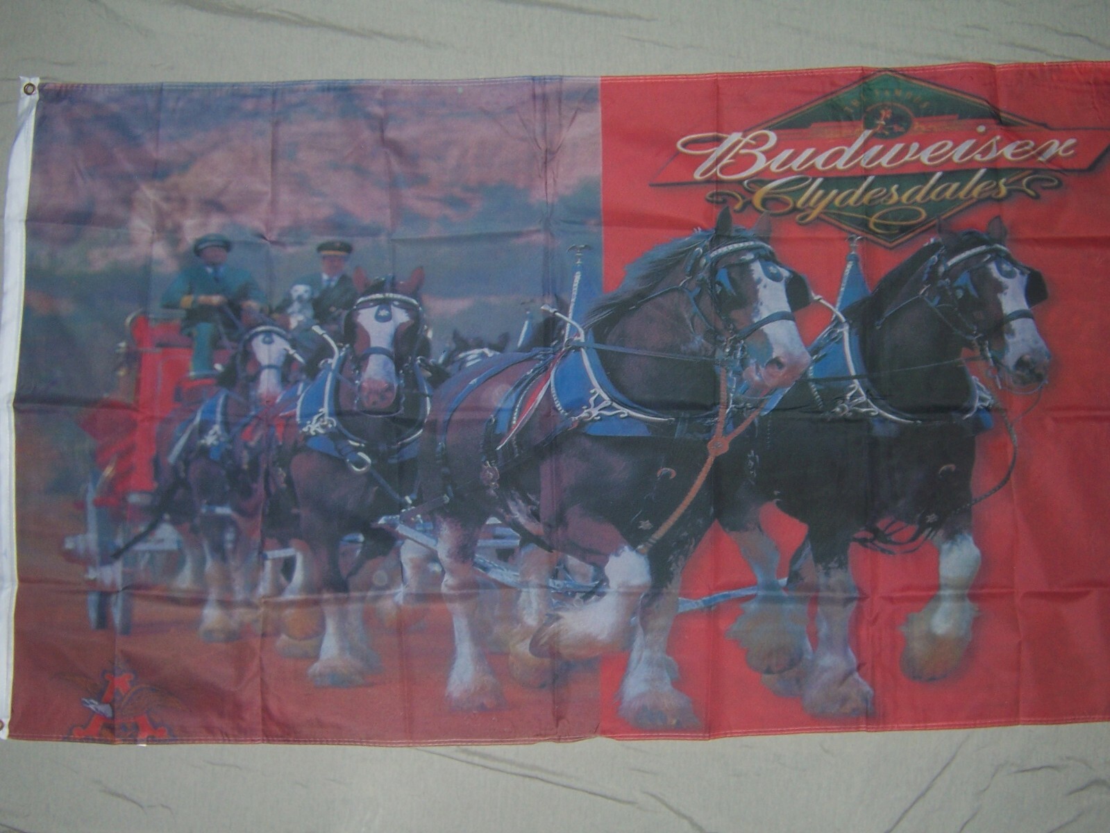 BUDWEISER BEER CLYDESDALE FLAG NEW 3X5FT banner sign better quality usa seller