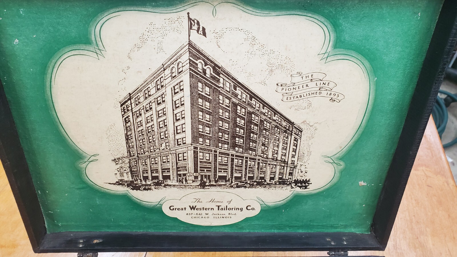 The Great Western Co Fabric or Garment Box