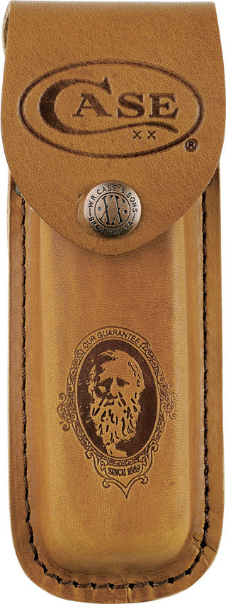 CASE XX LARGE “JOB CASE” SHEATH for UP TO 5 1/2″ CLOSED FOLDING KNIVES CA9027