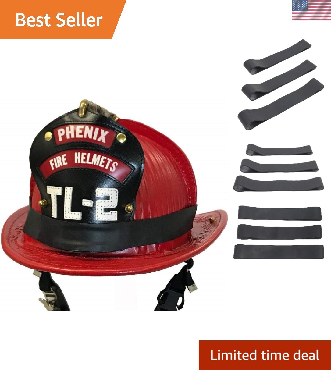 Elastic Firefighter Helmet Bands – Perfect for Modern & Traditional Helmets