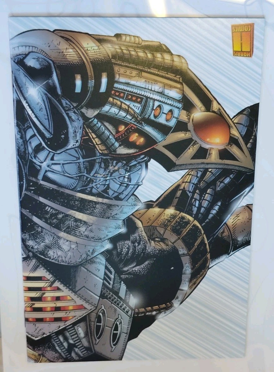 SALAMANDROID ZINE ASHCAN Signed Ethan Van Sciver 1997 Harris Comics NM+