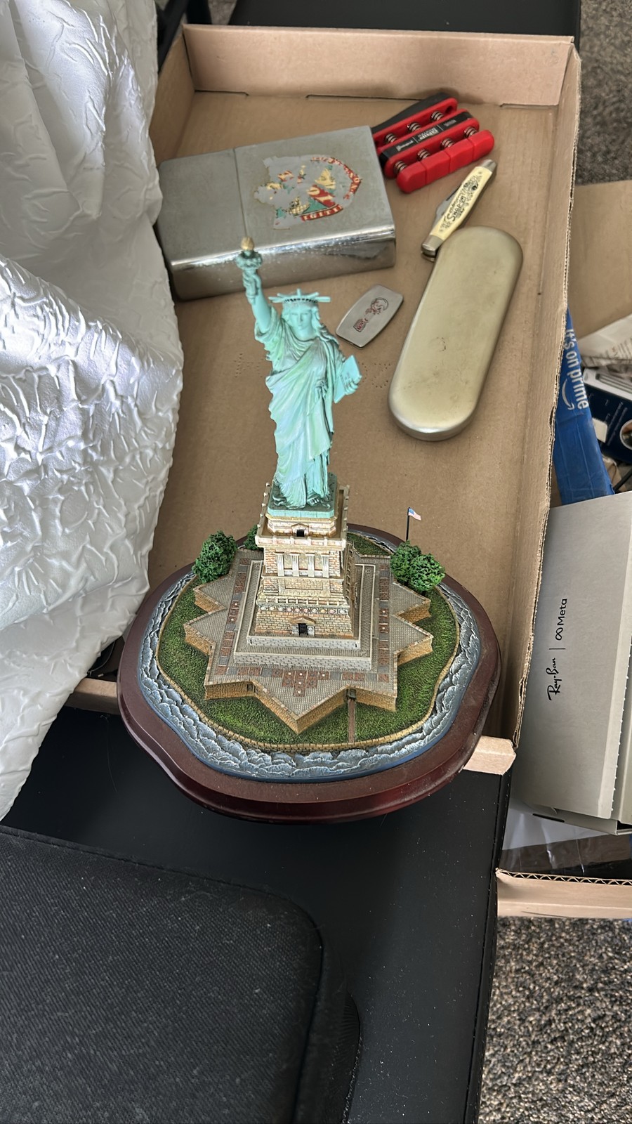 Danbury Statue of Liberty Liberty Island Figurine Sculpture