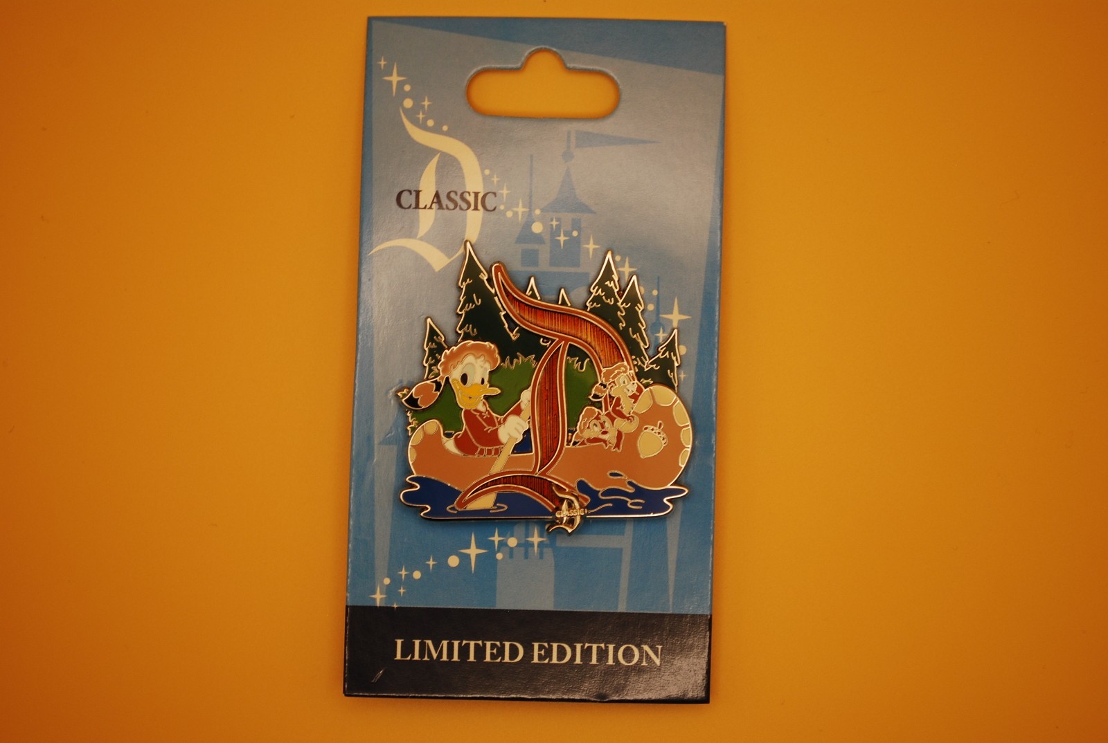 2011 Disneyland Classic D Collection Pin LE 1000: Davey Crockett Canoes