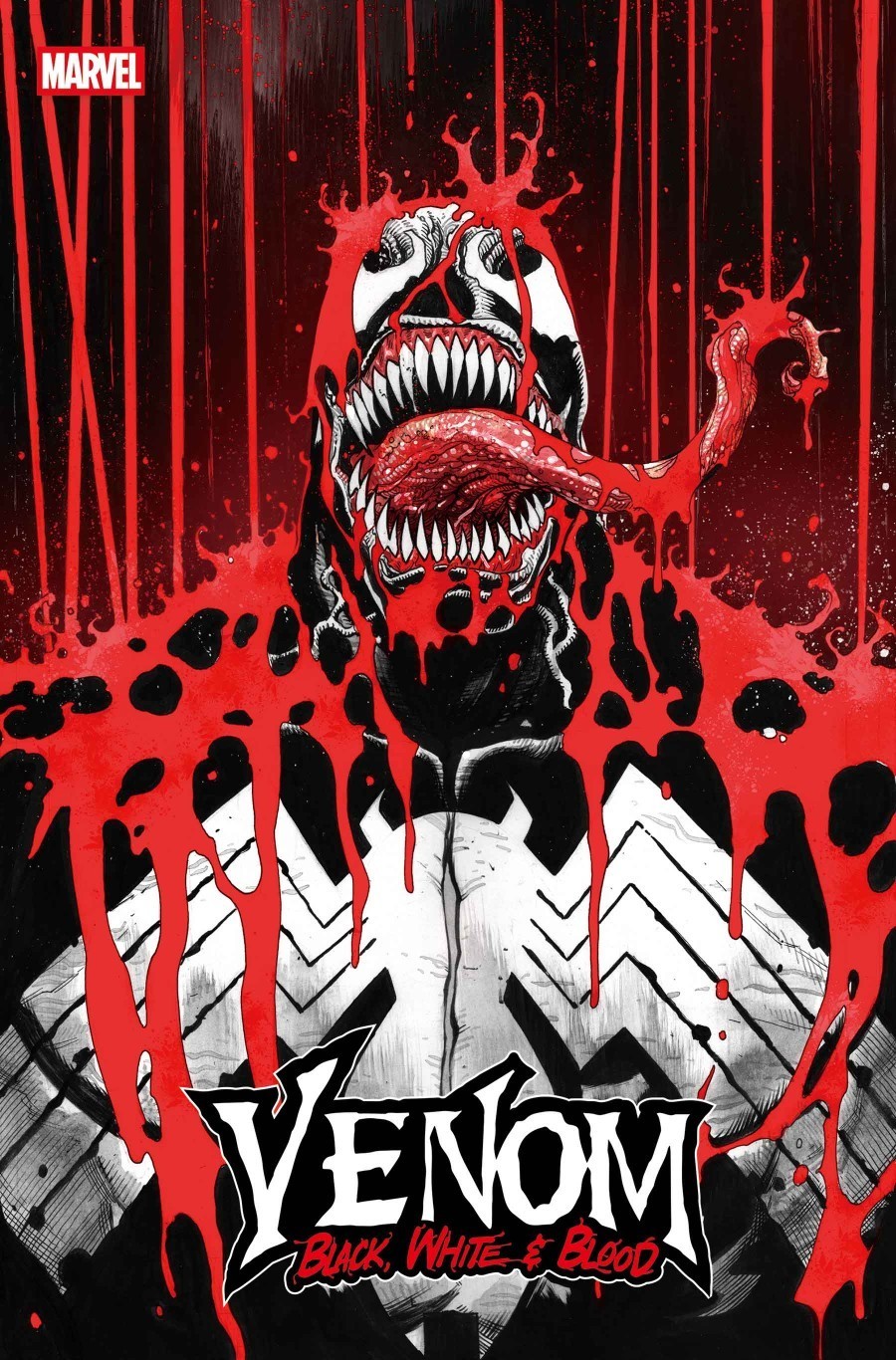Venom: Black, White & Blood #2 CVR A Cover Variant Pre Order 9/24 Marvel Comics