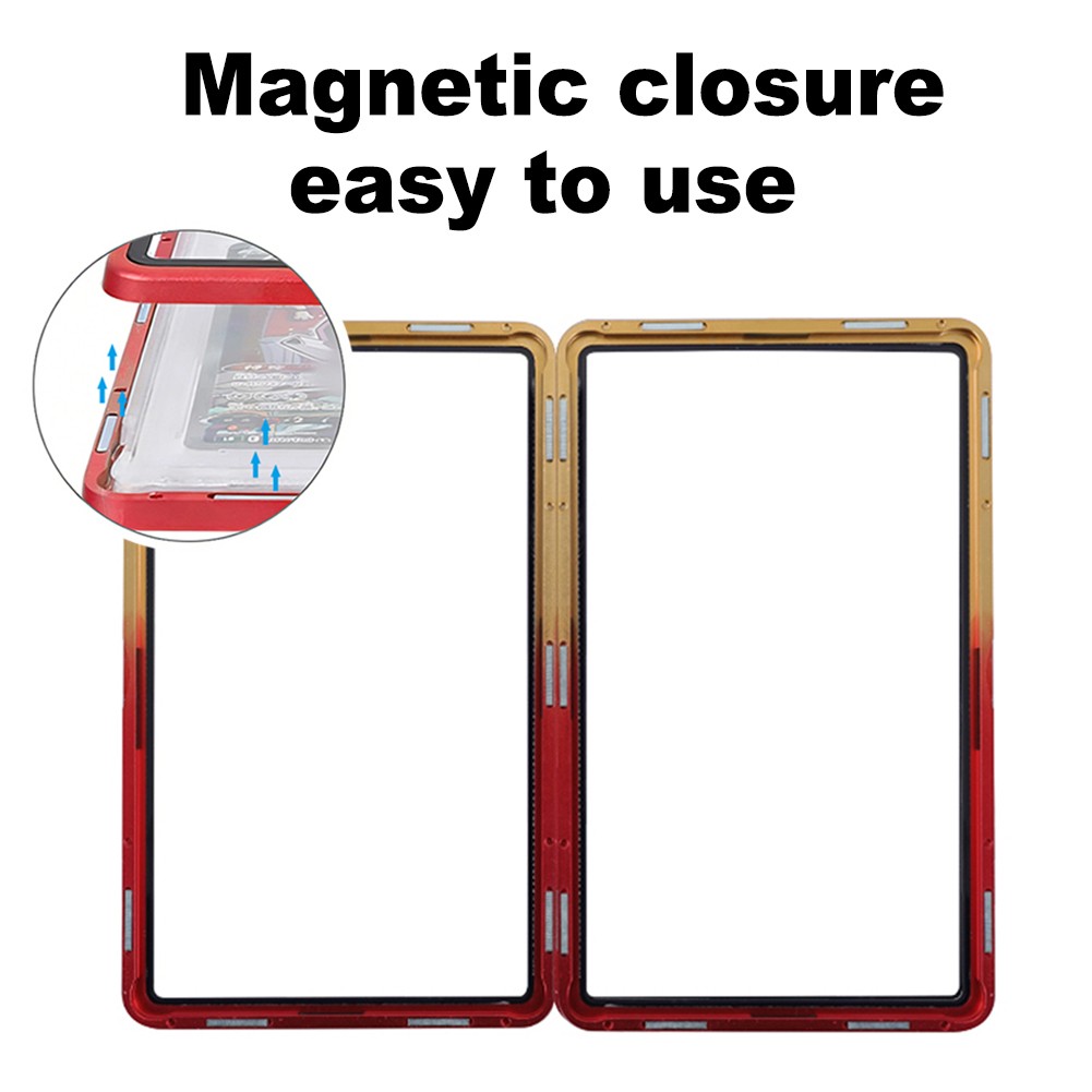 Gradient Metal Case for 35PT BGS Graded Card Slab Bumper Guard Protector