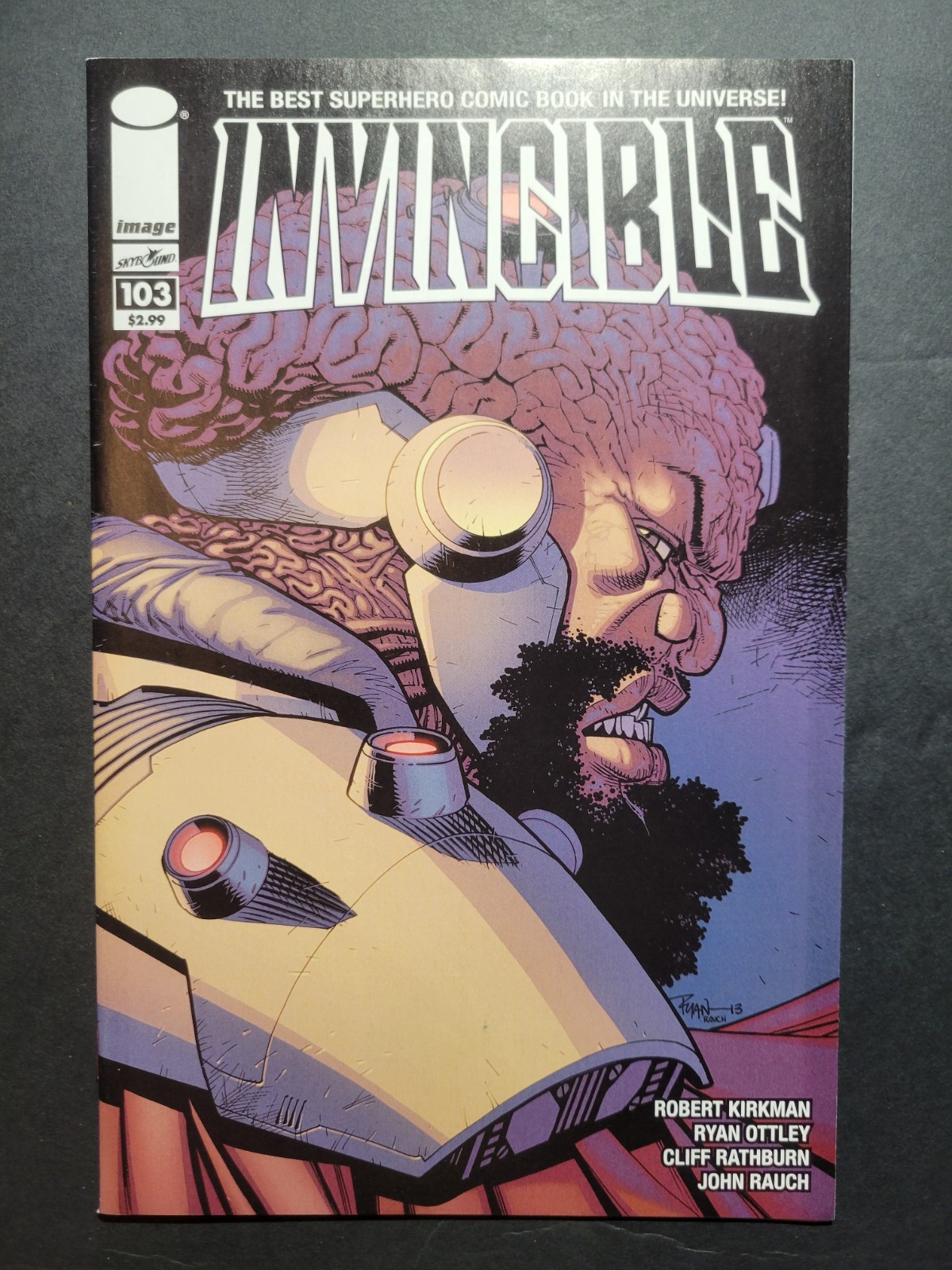 Invincible #103 Angstrom Levy Appearance Image 2013 NM- HTF