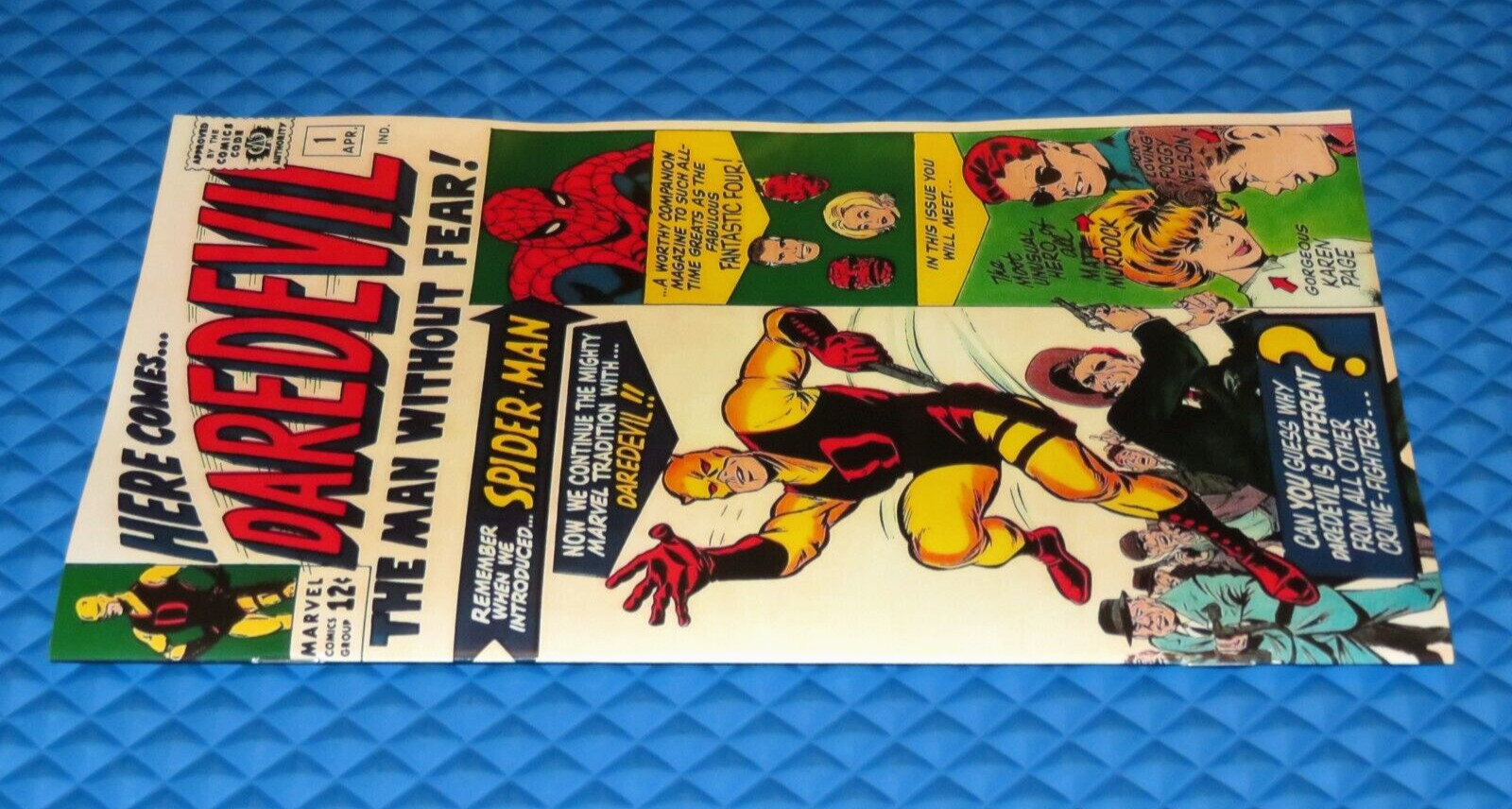 Daredevil #1 Facsimile Cover Marvel Reprint Interior 1st Daredevil