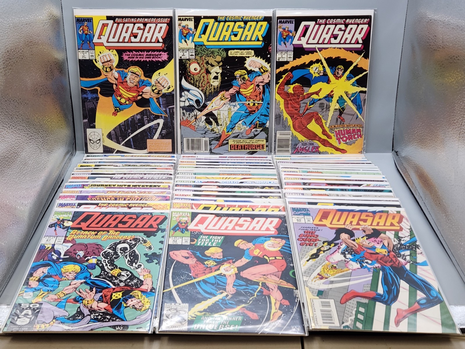 Quasar #1-60 Incomplete Lot Of 48 Marvel Comics 1989/Free Shipping