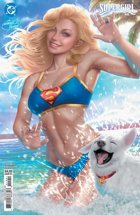 SUPERGIRL #15 NM CVR E ARIEL DIAZ SWIMSUIT VAR REIGN OF SUPERBOYS 7/8/26 DC COMI
