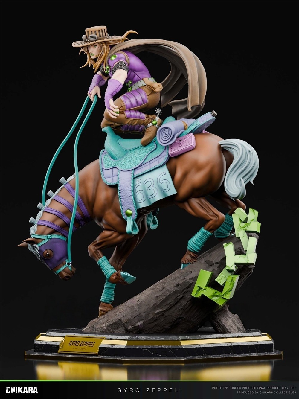 CHIKARA Studio Julius Caesar Zeppeli Model Pre-order JOJO STEEL BALL RUN H41cm
