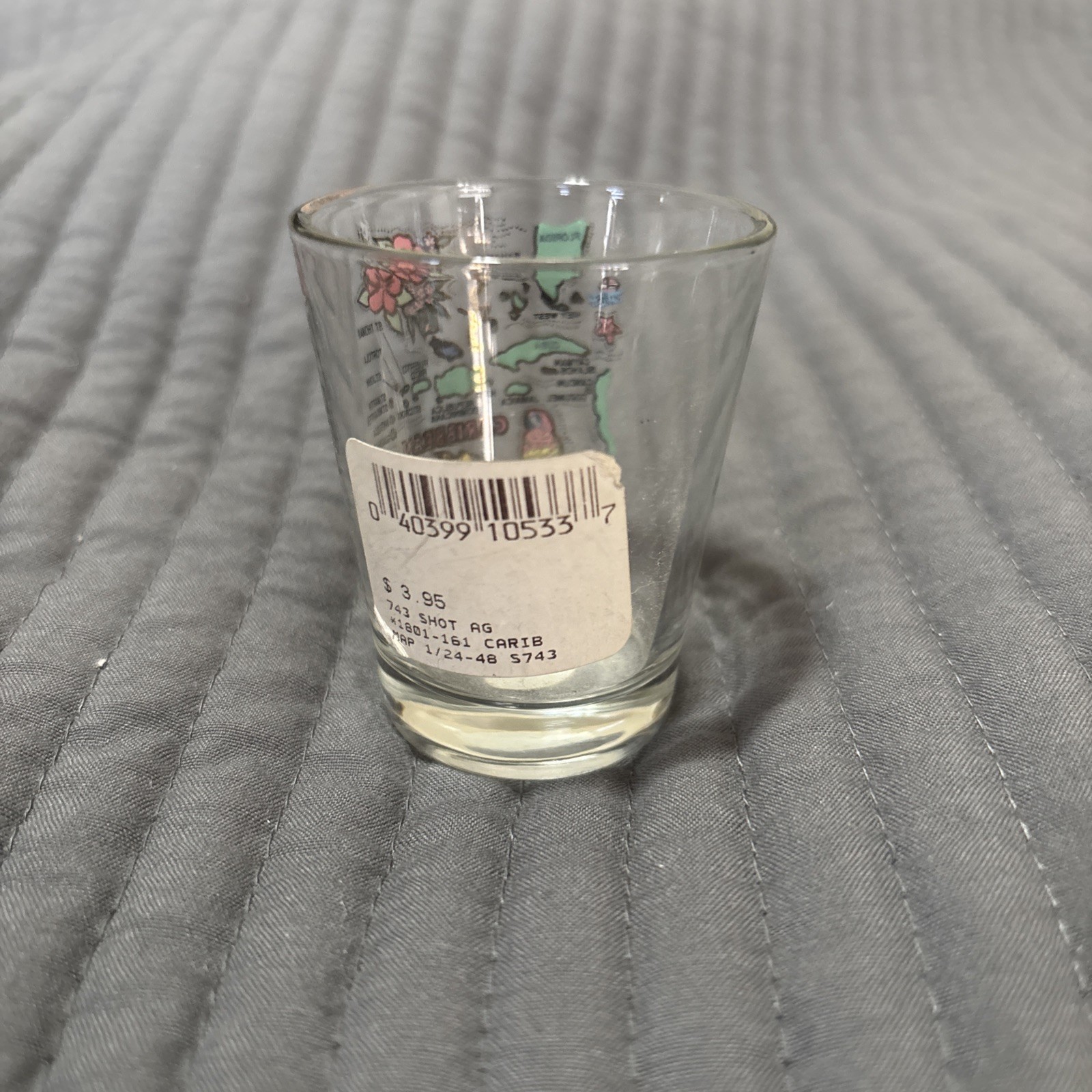 Caribbean Vacation – Clear 2.5” Collectible Souvenir Shot Glass