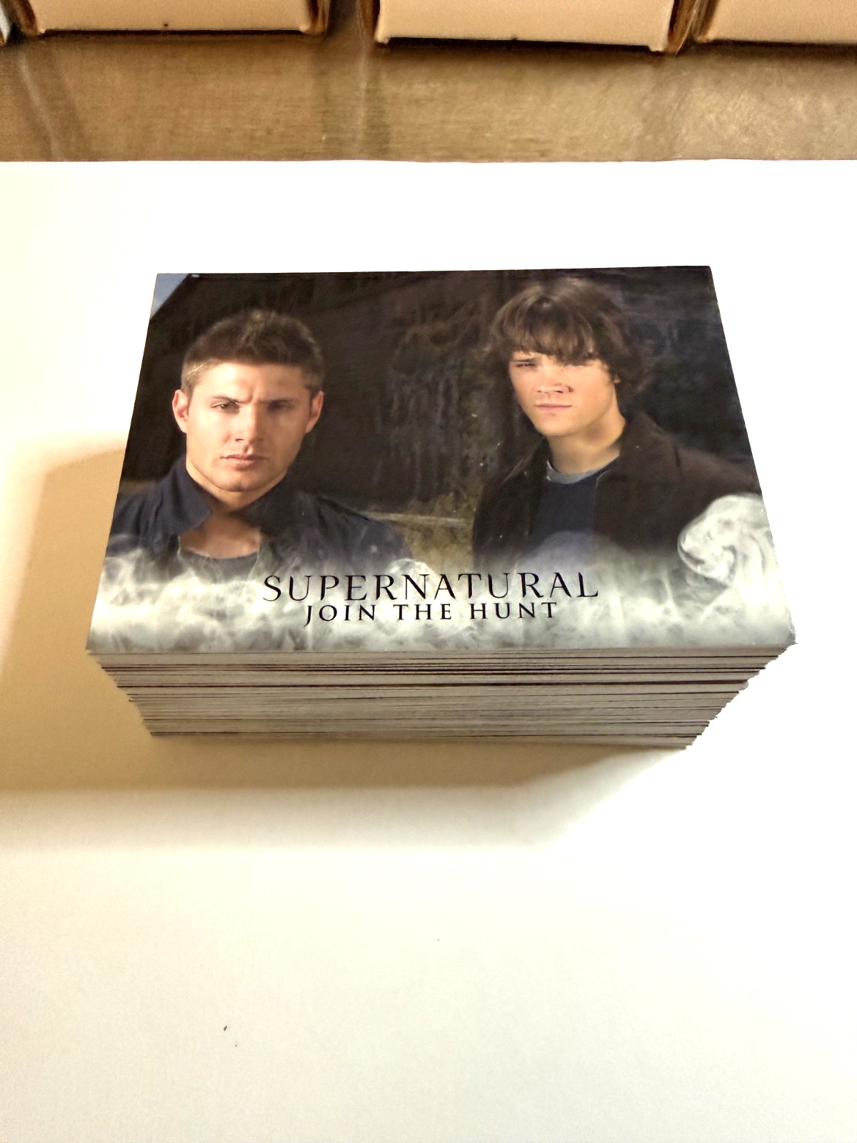 Supernatural seasons 1-3 complete base trading card set – 72 cards – Cryptozoic