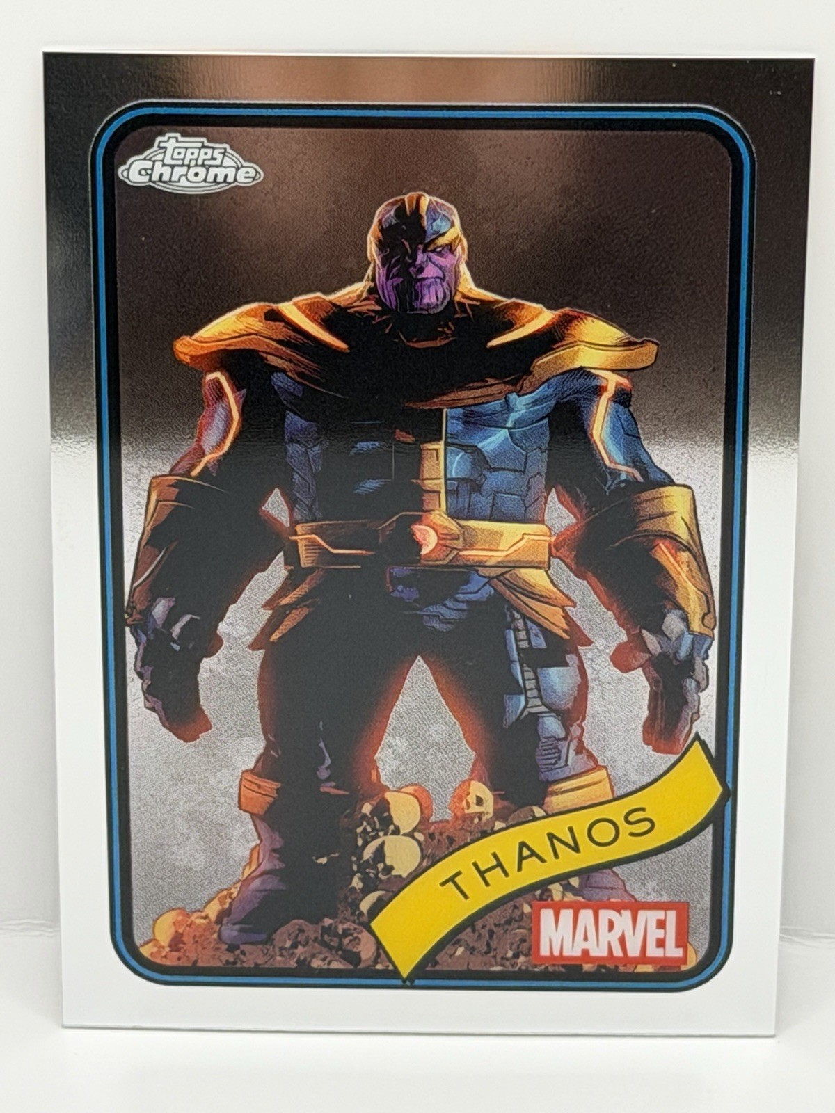 Thanos 2025 Topps Chrome Marvel Card No. 158