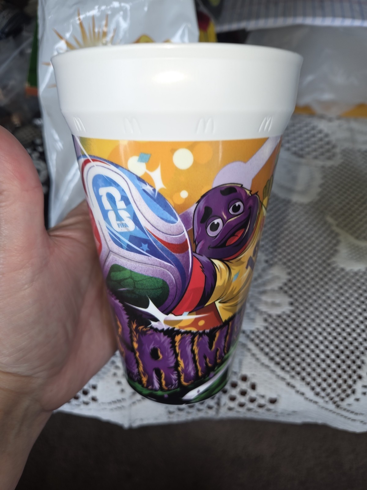 Grimace 2026 FIFA World Cup Collectable McDonald’s Grimace Cup
