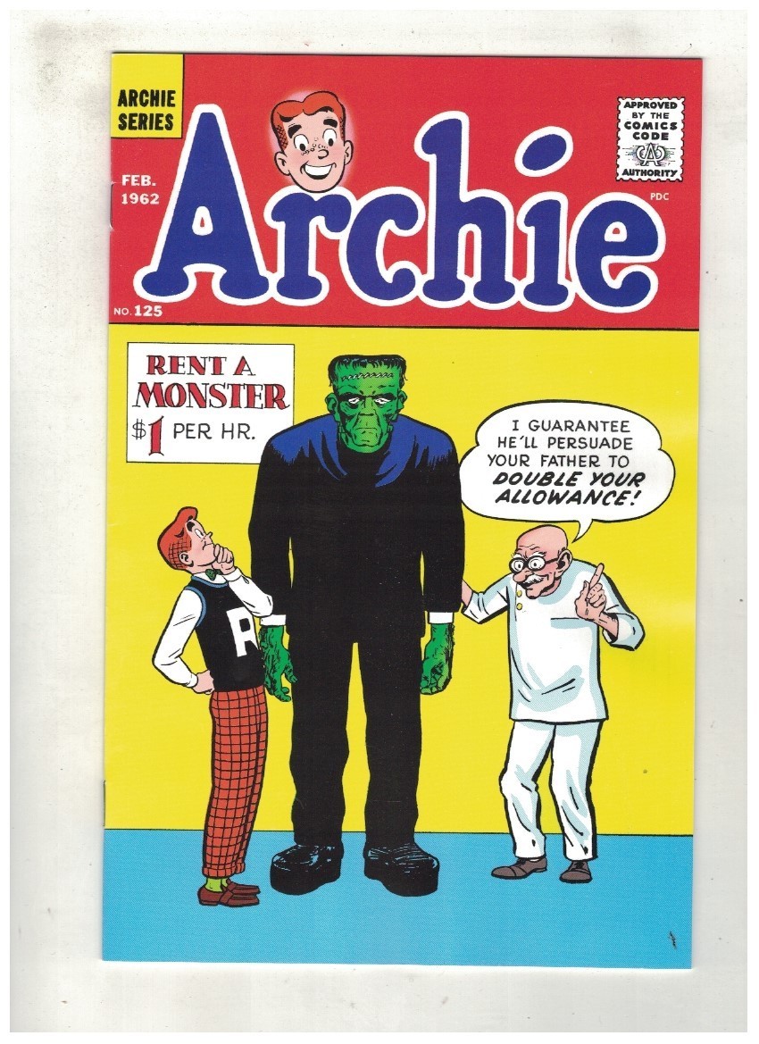 ARCHIE #125 FACSIMILE EDITION #12 – MONSTER COVER & STORY – ARCHIE COMICS/2026