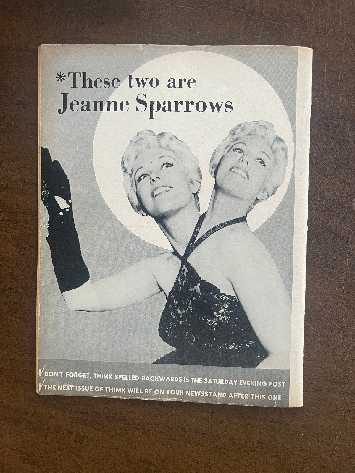 THIMK MAGAZINE #1 – 1958 – Good Plus (2.5) – Rare Competitor to Mad Magazine!