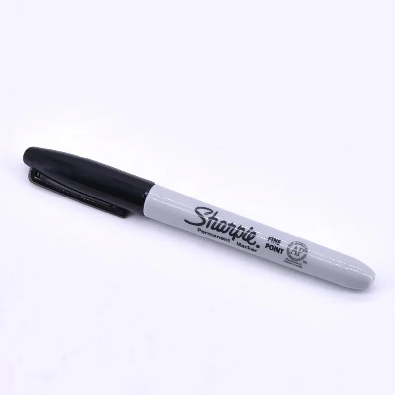 1pc Sharpie Fine Point Permanent Marker Black Pen Magician Magic Accessories NEW